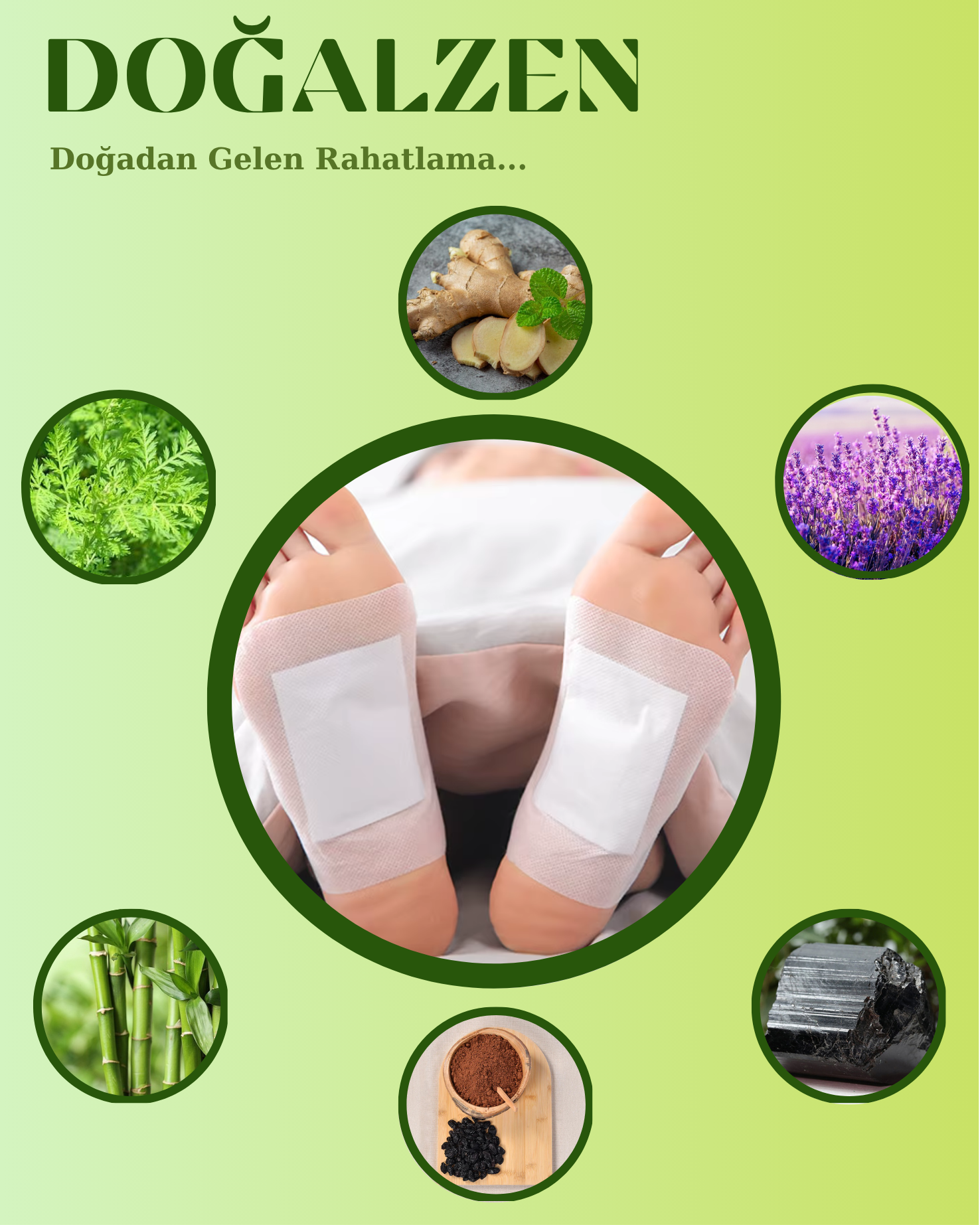 Doğalzen Doğal Ayak Detoks Bandı