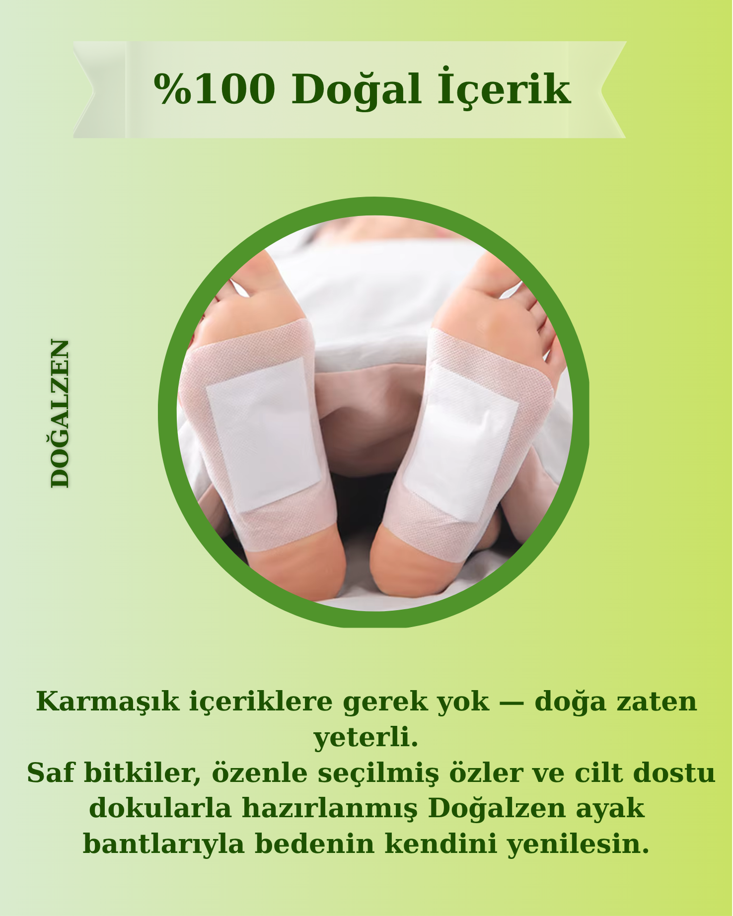 Doğalzen Doğal Ayak Detoks Bandı