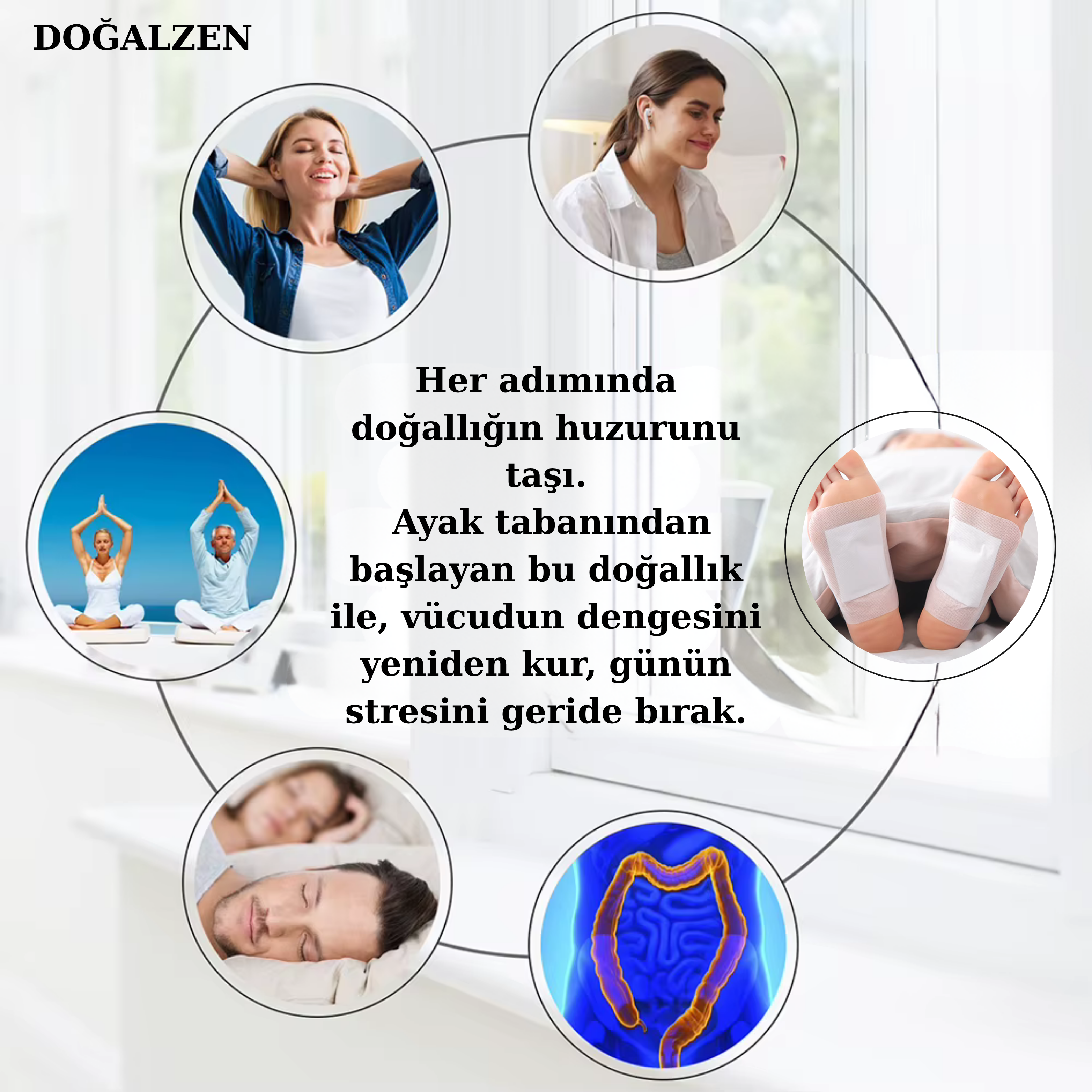 Doğalzen Doğal Ayak Detoks Bandı