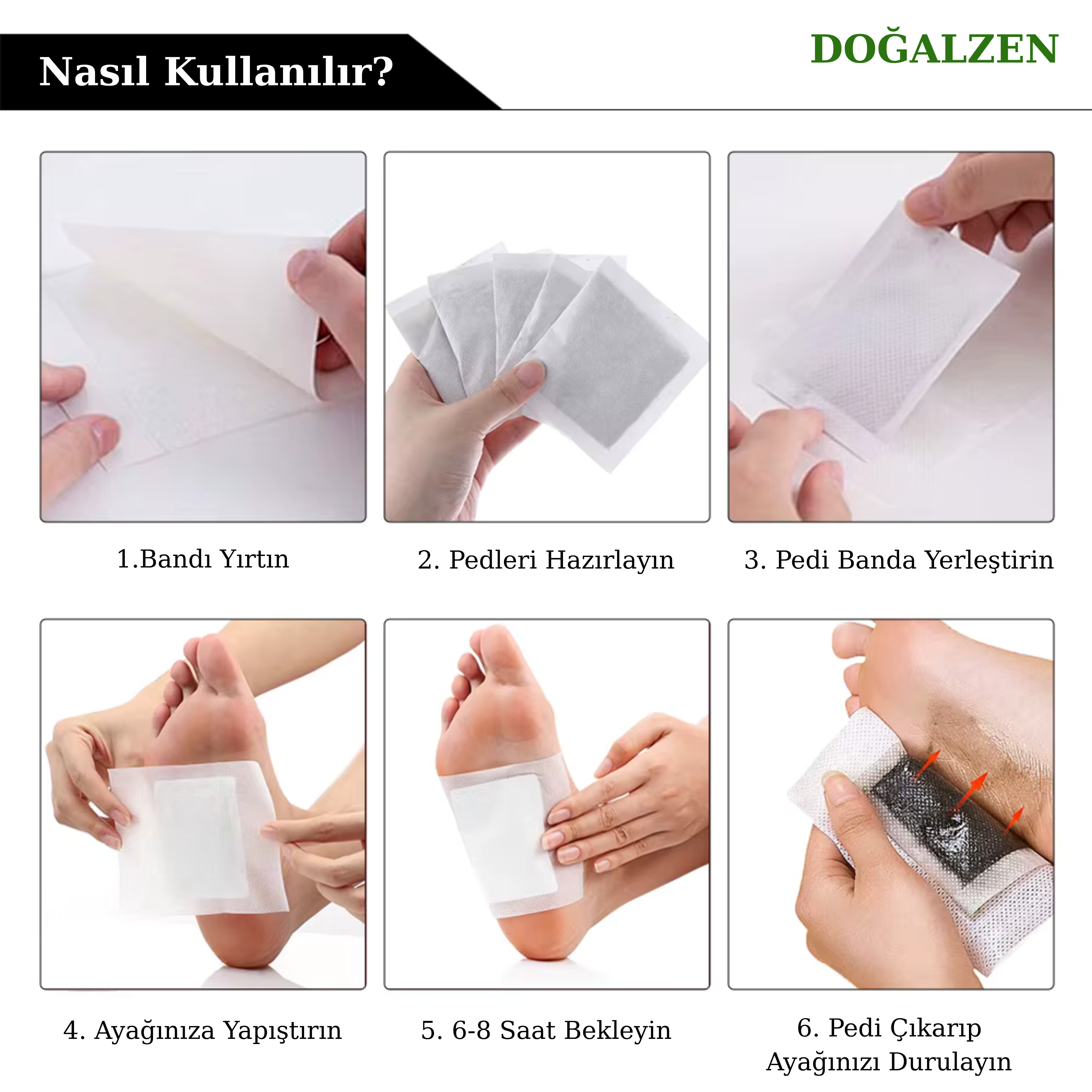 Doğalzen Doğal Ayak Detoks Bandı