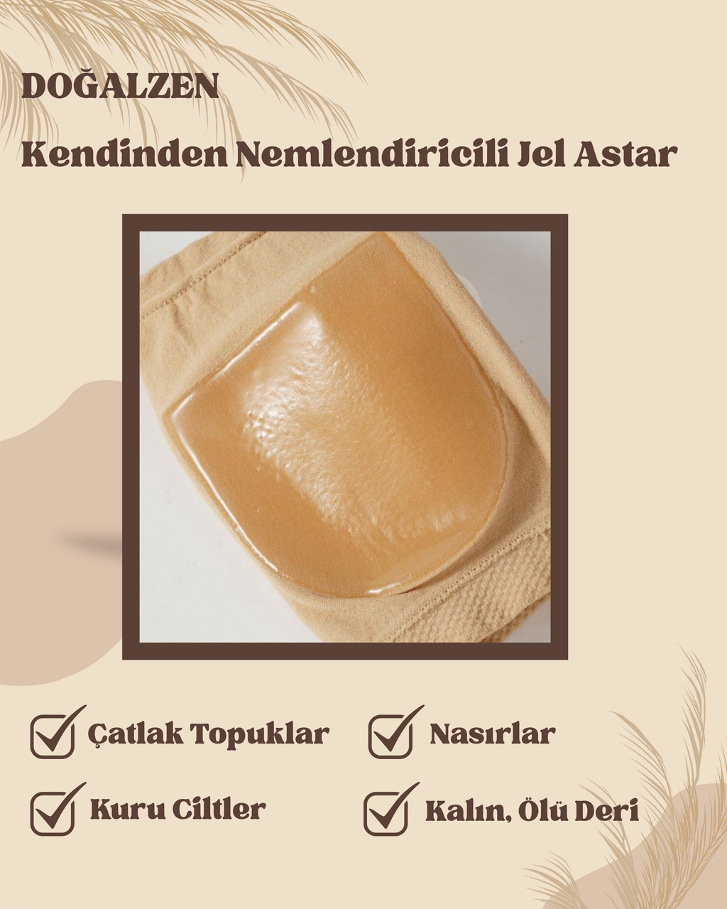 Doğalzen Topuk Nemlendirici Çorap